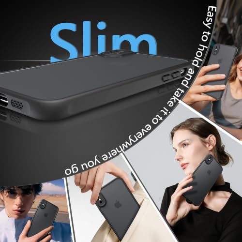 Image of iPhone Xs Max Case,Translucent Matte(Black)