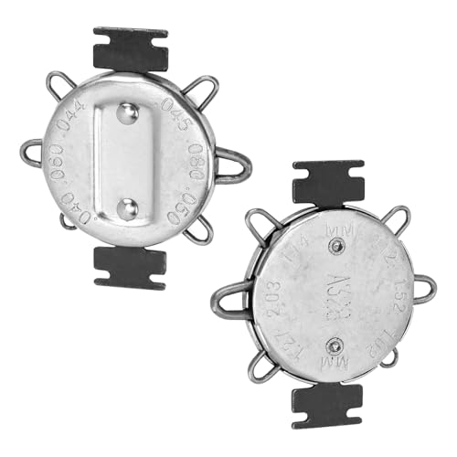 Rdxcv 2 PCS Spark Plug Gap Gauge Tool, 6 Wire Metric Standard Inches Measuring Tool Spark Plug Gapper, Ignition Plugs Gap Gauge for Accurate Measurement & Adjustment, Car Accessories