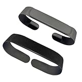 低反発 ヘッドセット ヘッドバンド ストラップ デバイスの重量を均等に分散 人間工学に基づいたヘッドバンド 耐汗性 PU レザー