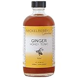 Ginger Honey Tonic with Organic Ginger Root - Natural Immune and Digestion Support (4 Ounces)