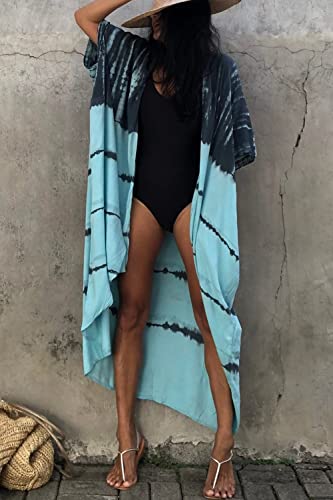 CHERRY CAT Women Beachwear Long Beach Coverups Kaftan Casual Caftan Dress4