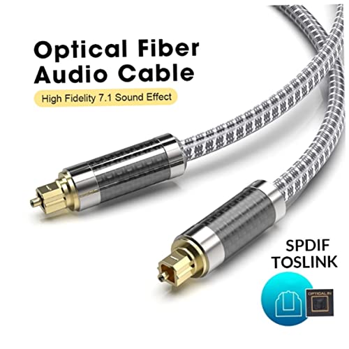 Cable de audio óptico SPDIF con sonido envolvente libre de interferencias 3