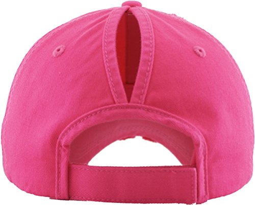Image of Classic Plain Ponytail Messy High Bun Headwear Adjustable Cotton Trucker Mesh Glitter Hat Baseball Cap