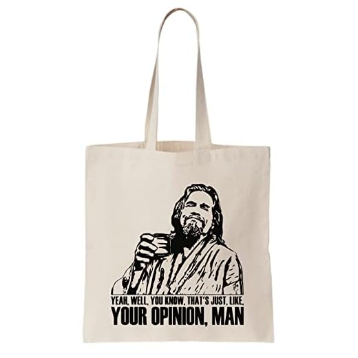 Yeah Well You Know That's Just Like Your Opinion Man tygväska