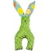 Jouet Lapin en peluche avec les longues oreilles, temps de lit Peluches animaux, Jouet Lapin doux pour bébé garçon d'anniversaire d'enfants Cadeaux- vert