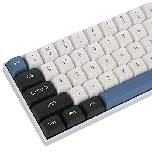 Image of Fogruaden 160 Keycap Set, Double Shot Keycaps, CSA Profile Custom Keycaps for Mechanical Keyboard Keycap(Arctic)