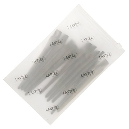 Lantee 10 Pcs Black Plastic Round Handle Lab Cleaning Anti Static Esd Brush Set For Mobile Phone Keyboard Tablet Pcb Bga Repair Soldering #TOP6