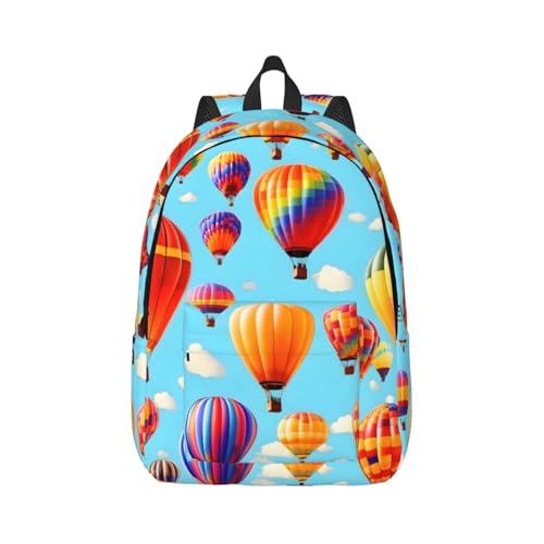 Sac à dos de voyage décontracté montgolfières pour adulte