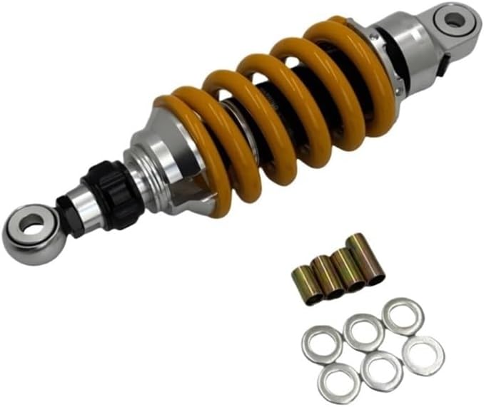 Universal Motorcycle Shock Absorber for with C 190f, 190S, D 300, Accessories(Yellow 260mm)