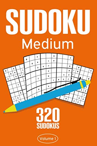 Sudoku Medium: Sudoku Puzzle Book With 320 Medium Sudoku Puzzles For Adults      Paperback – May 5, 2020