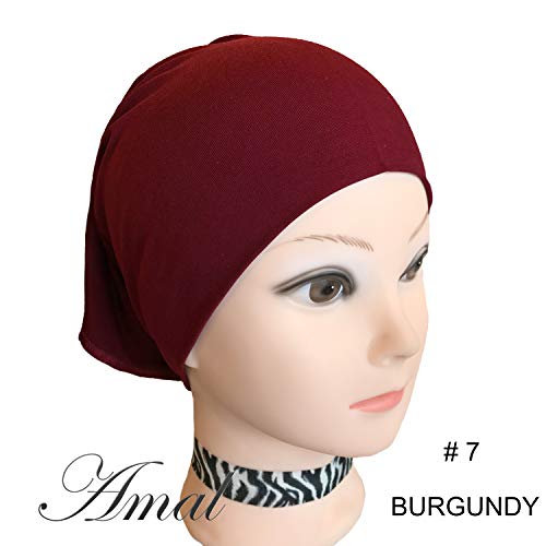 AMAL Muslim Cap for Women Under Scarf Cotton Islamic Hijab USA4