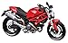 HZGLY 1/12 Red Motorcycle Bike Diecast Model Toy per I Regali dei Bambini Collezione per Adulti per Ducati Monster 696