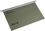 Rexel Multifile dossiers suspendus, papier recyclé, Ministre, lot de 50 (vert)