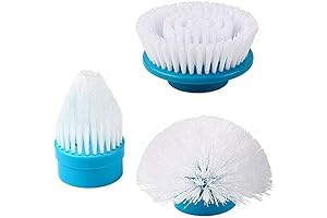 Leebein Replacement Brush Heads for Hurricane Spin Scrubber