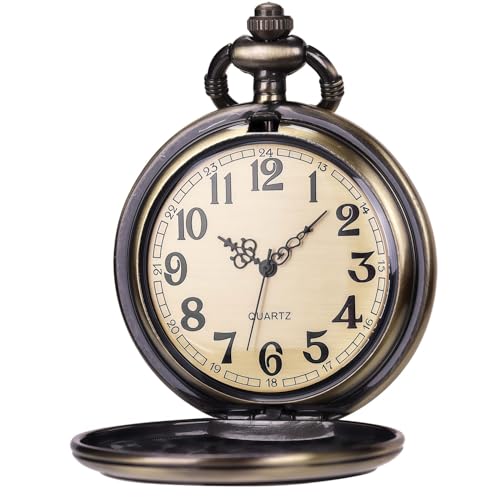 Montre gousset aigle en bronze le cadeau de Noël et Saint-Valentin idéal - 7