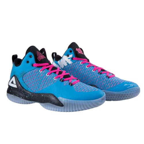 Image of PEAK High Top Mens Basketball Shoes Lou Williams Streetball Master Breathable Outdoor Sneakers Cushioning Shoes for Fitness