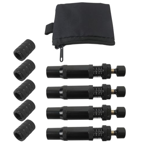 GRABOTE New Adjustable Auto-Stop Tire Air Down Kit (10-30 PSI) Screw-on Tyre Deflator Tool for Offroad 4x4 Vehicle Accessories