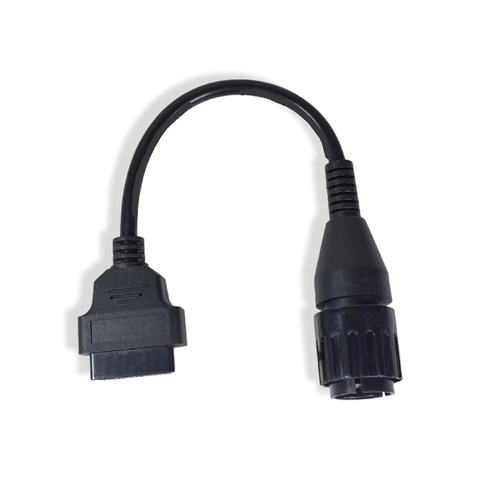 Pasuje do motocykli bm. Kabel 10-pinowy. 10-pinowy adapter OBD2 16-pinowy. Złącze diagnostyczne OBD2 bm.