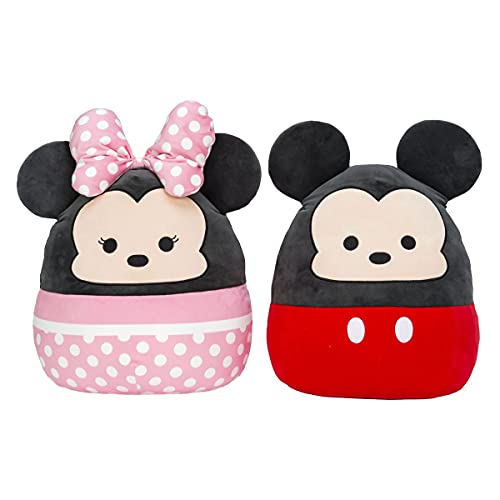 Squishmallow Kellytoy - Disney Minnie Mouse - 8 Inch (20Cm) - Official Licensed Product - Exclusive Disney 2021 Squad #TOP6