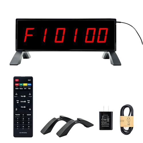 Temporizador Multifunción para Gimnasio con Control Remoto miniatura 1
