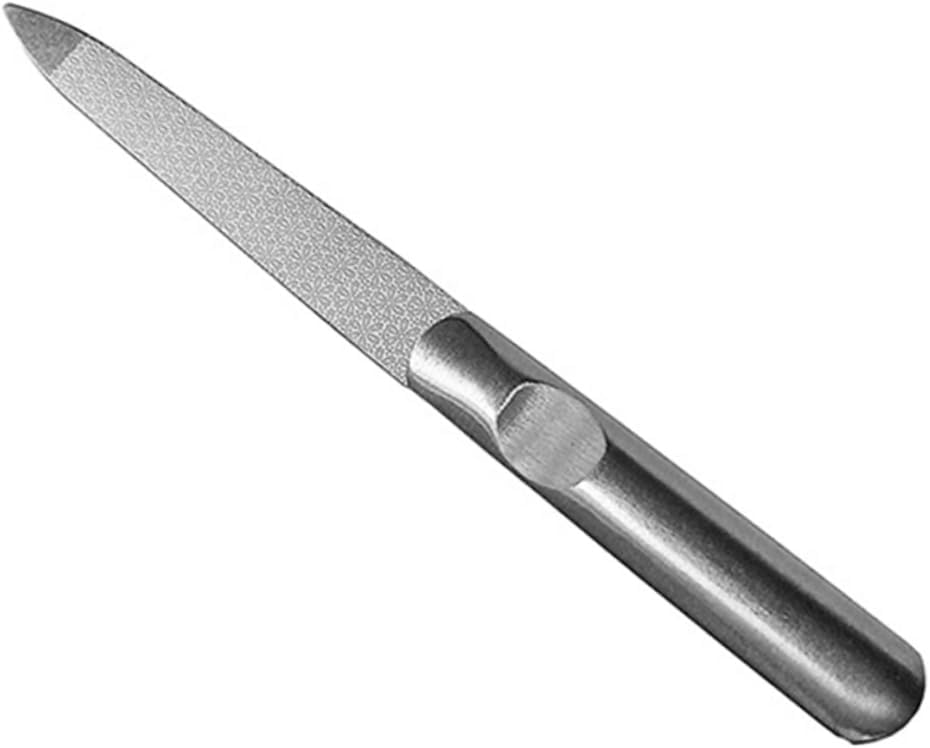 Mipcase Manicure Tools Kit Double Deck Nail Buffer Roestvrijstalen Nagelvijl Voor Nageltypes Veilig