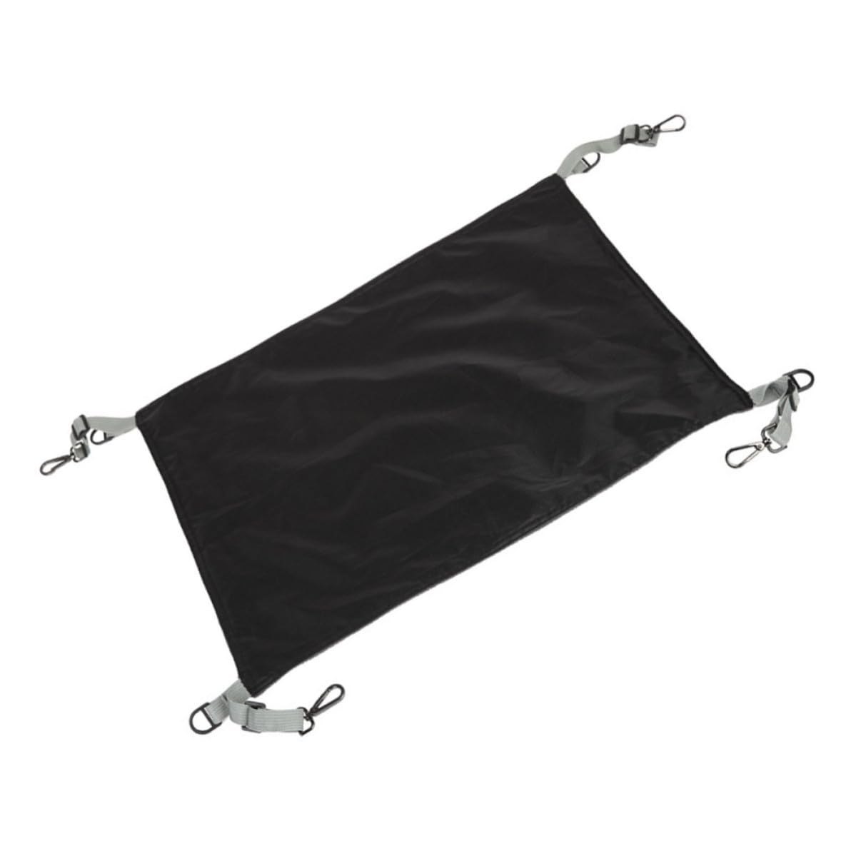 Hamac pour Chat Lit Suspendu Chaud et Confortable Imperméable en Tissu Noir Facile à Ranger et Détachable, Jeux Repos des Chats et Chatons