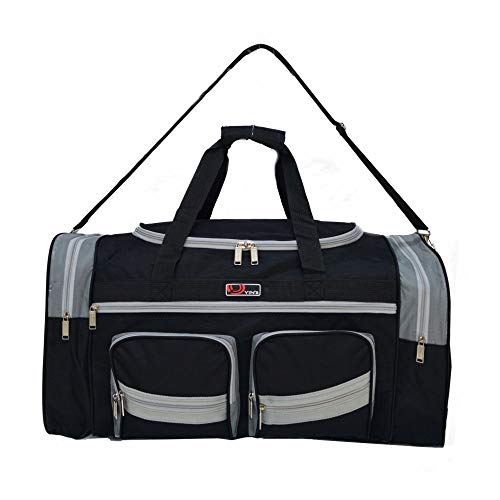 Bolsa Mala de Viagem Tiracolo Grande Anti-furto Cinza SV0224