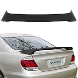 SCITOO ABS Rear Spoiler for 2002-2006 for Toyota for Camry Trunk Roof Lip Kit Spoiler Wing Car Exterior Kit (Matte Black)