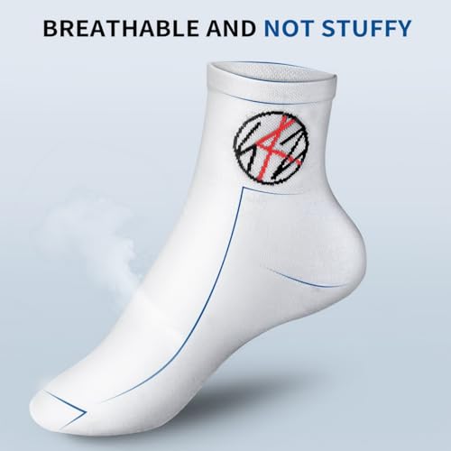 2 Pairs Stray Socks Unisex Ankle Athletic Skz Socks Stay Fans Gifts Merch for Girls Men's and Women's3