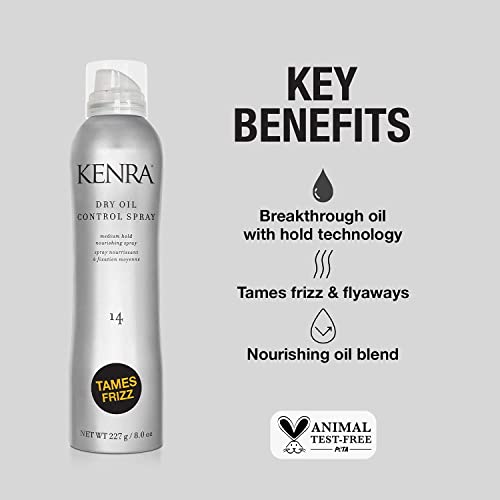 Kenra Dry Oil Conditioning Mist | Soft-Touch Nourishing Spray | Increases Shine & Softness | All Hair Types | 5 Oz #TOP1