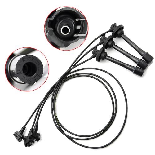 Image of 3PCS UF156 Ignition Coil Pack Set with 6PCS Iridium Spark Plugs & Wires Compatible with Toyota Tacoma 2004-1995, Tundra 2000-2004, 4Runner 1996-2002, T100 1995-1998 3.4L#C1041 90919-02212 5C1308 E679