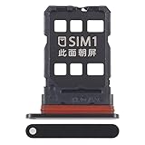 CWONCONGOIN Accesorios de repuesto para teléfono móvil para ZTE Nubia Z50S Pro NX713J SIM + bandeja de tarjeta SIM (negro) pieza de reparación