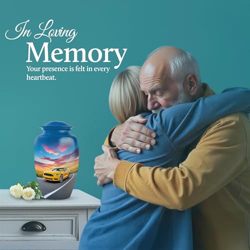Image of Car Urn Small Keepsake Urn 1 Large & 2 Small | Funeral Urns, Urns for Ashes Adult Male & Female