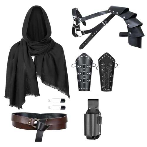 Tenue de combat essentielle médiévale ajustable pour adulte
