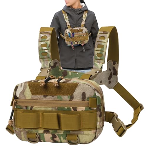 Sac de poitrine pour homme grand fanny pack 20L d'escalade