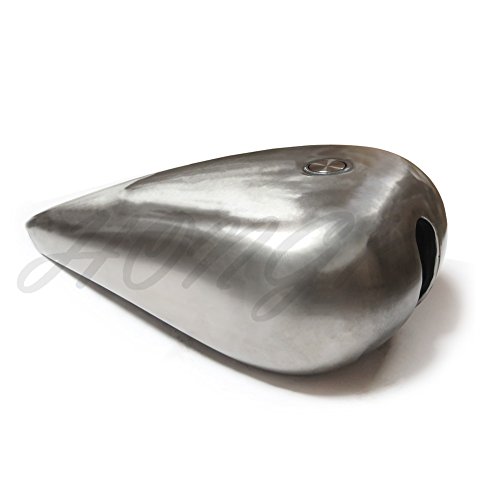 Hongk- Custom 5" Stretched 4.5 Gallon Gas Fuel Tank Compatible With Harley Chopper Motorcycle Bikes [B0774Cpndl] #TOP3