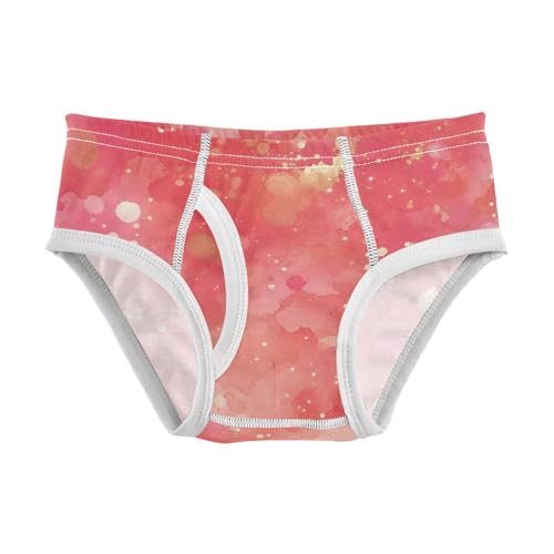 KLL Red Glitter Texturoddler Boys' Soft Underwear Breathable Children Panties