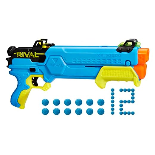 Nerf Rival Forerunner XXIII-1200 Blaster, 12 Round Capacity, Adjustable Sight
