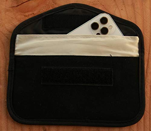 Ok. Double Layered Emf Phone Pouch And Wallet Blocking Phone Wallet Envelope Sleeve Made With Natural Canvas. Block Radiation From Mobile Phone 5G Cellphones, Faraday Bag Okbeanie #TOP6