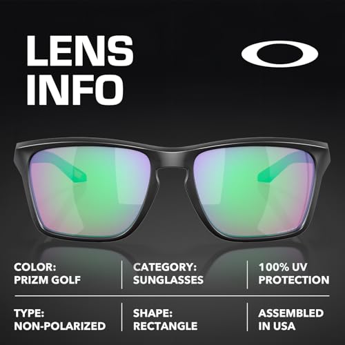 Image of Oakley SYLAS OO9448 Rectangle Shape Sunglasses With Official Eyewear Kit | Men's Sunglasses