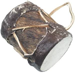 Amazon.com: Small Zulu Hide Drum : Musical Instruments