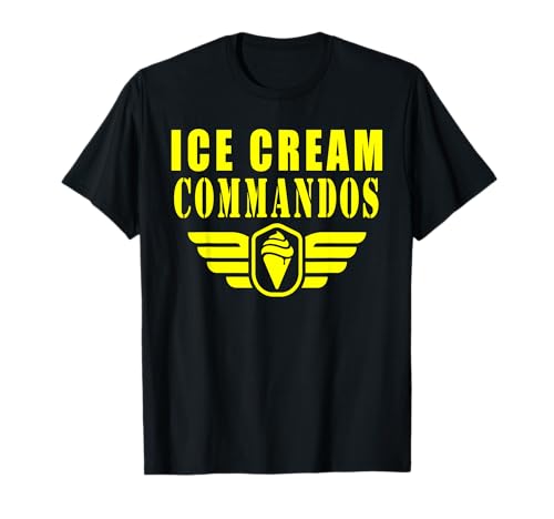 Ice Cream Commandos helado Camiseta