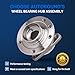 Autoround 512513 Wheel Bearing Hub Assembly Compatible with Jeep Cherokee 2014-2023, Chrysler 200 2015-2017 [Pack of 2]