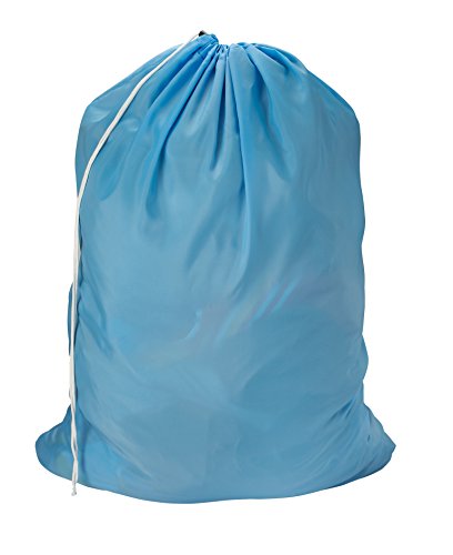 Nylon Laundry Bag - Locking Drawstring Closure and Machine Washable. These Large Bags