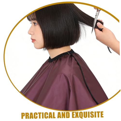 Set de 3 capas para corte de cabello para adultos con cierres ajustables miniatura 6