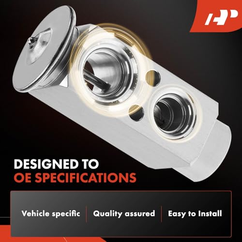 A-Premium A/C Expansion Valve Compatible with Mercedes-Benz C-Class C220 C230 C280, E-Class E300 E320 E420 E430 E55 AMG, SLK230 CLK320 CLK430 - Thumbnail 2