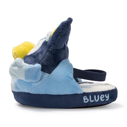 Bluey and Bingo Slippers for Kids, Fluffy Toddler House Shoes, 11/12 by Bluey - Used condition - Image 3