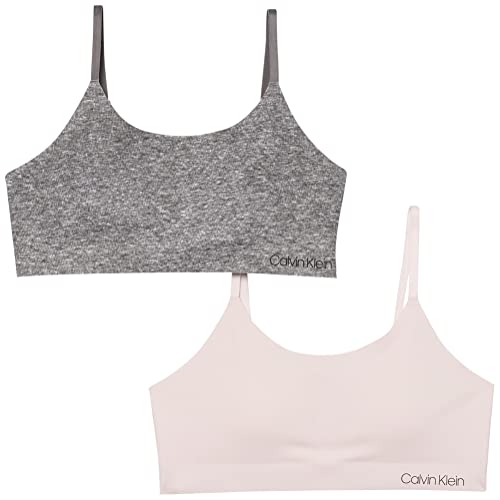 Calvin Klein Girls Bonded Scoop Neck Bra 2 Pack