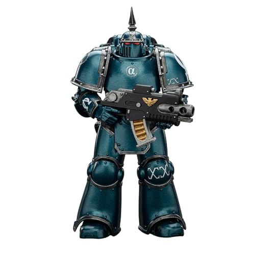 JOYTOY Warhammer The Horus Heresy 1/18 Scale Action Figure Mecha Joy Toy Collection Model Alpha Legion MKIII Tactical Legionary