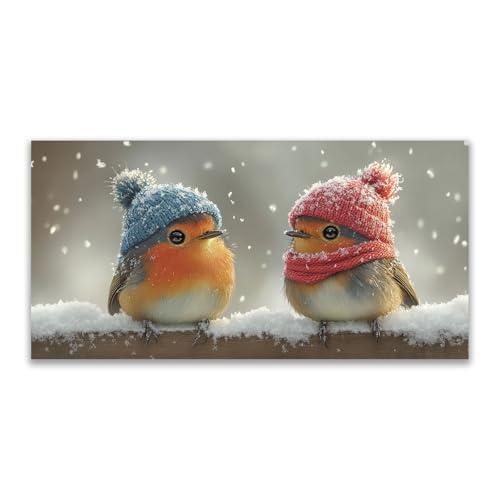Affiche murale imprimee animal mignon deco pour salle de bain et chambre